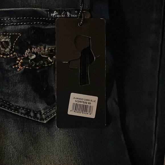 NWT Montana West Jeans. - Picture 8 of 9
